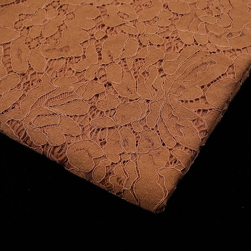 Eyelash Cutwork Lace Fabric for Women's Wear Wholesale Supplier 13
